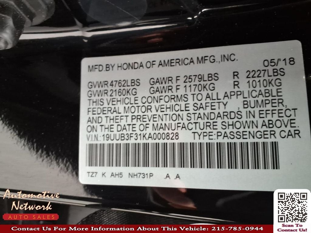 2019 Acura TLX 3.5L V6 SH-AWD