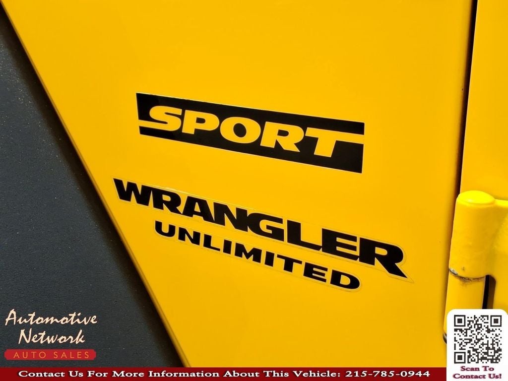 2015 Jeep Wrangler Unlimited Sport
