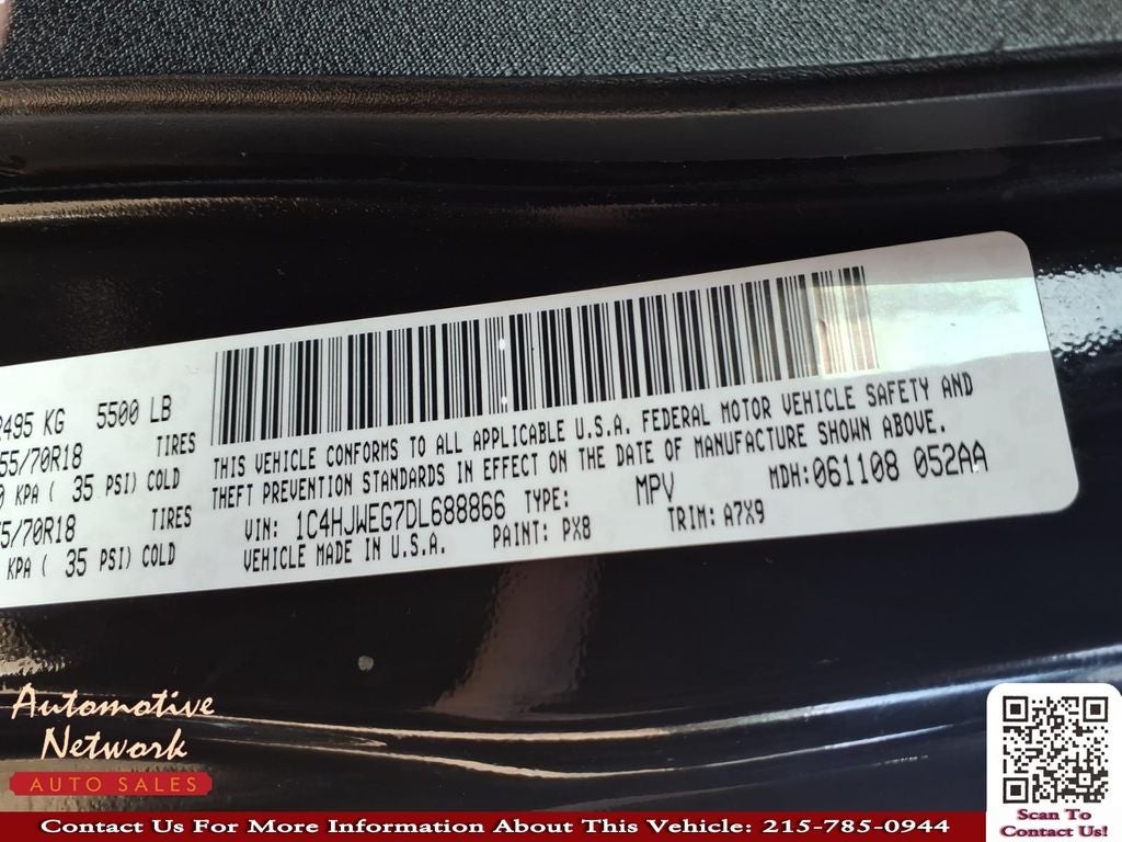 2013 Jeep Wrangler Unlimited Sahara