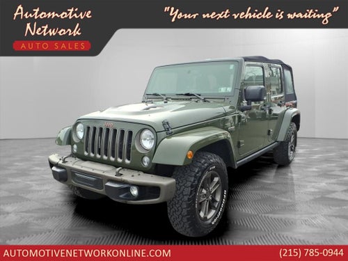 2016 Jeep Wrangler Unlimited Sahara