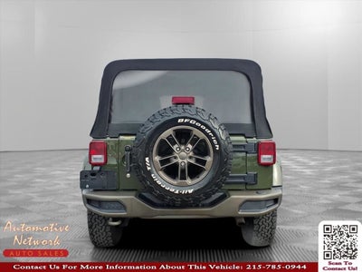 2016 Jeep Wrangler Unlimited Sahara