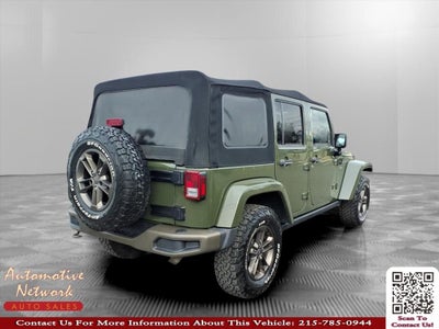 2016 Jeep Wrangler Unlimited Sahara