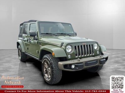 2016 Jeep Wrangler Unlimited Sahara