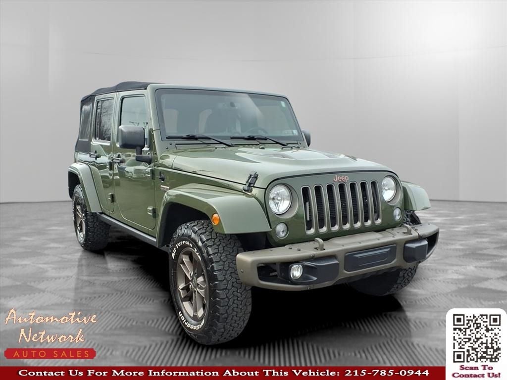 2016 Jeep Wrangler Unlimited Sahara