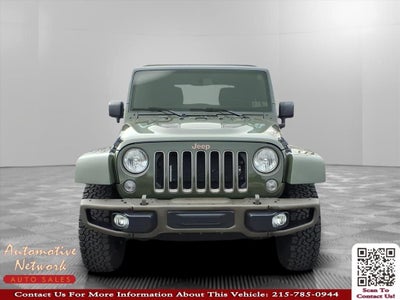 2016 Jeep Wrangler Unlimited Sahara