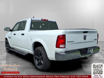 2016 RAM 1500 Outdoorsman