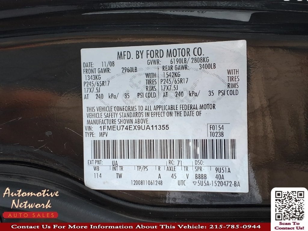 2009 Ford Explorer Eddie Bauer