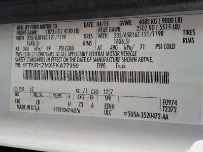 2015 Ford Transit-250 Base