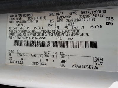 2015 Ford Transit-250 Base