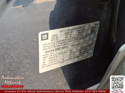 2017 GMC Acadia SLE-2