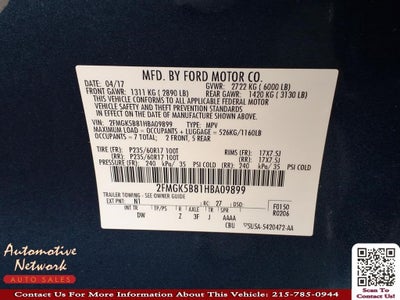 2017 Ford Flex SE