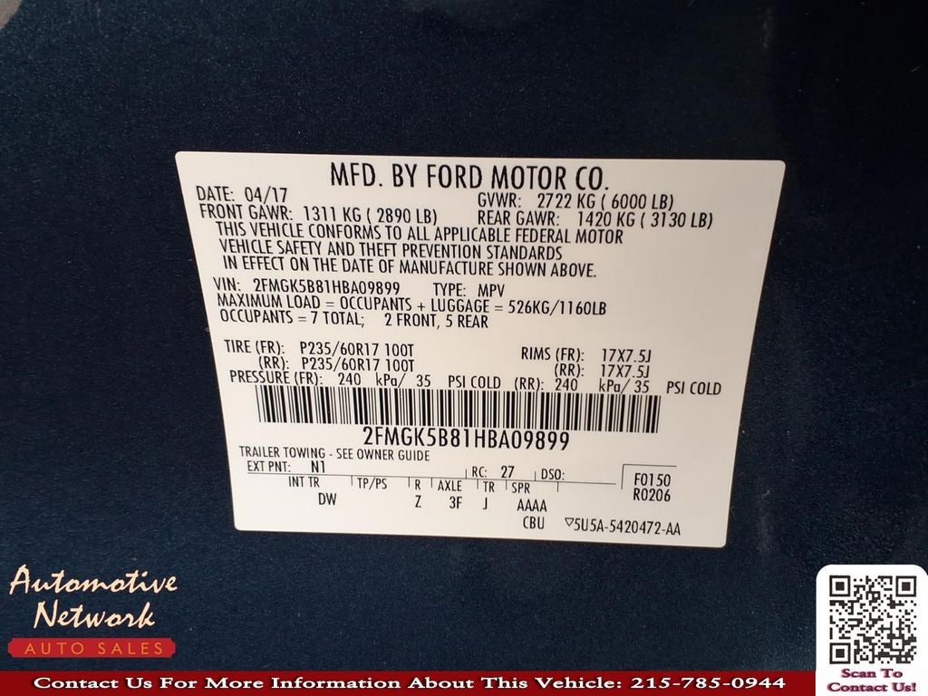 2017 Ford Flex SE