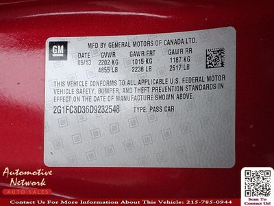 2013 Chevrolet Camaro 2LT 2LT