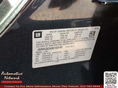 2016 Chevrolet Equinox LTZ
