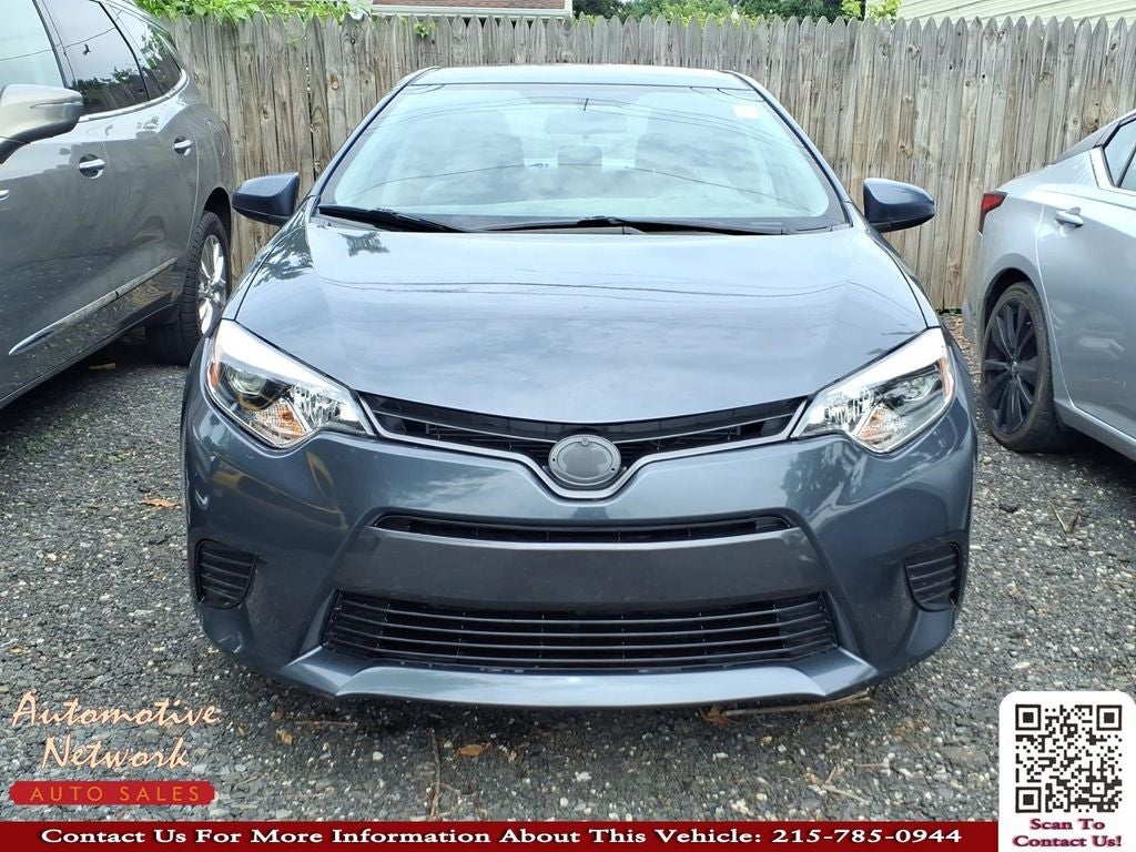 2016 Toyota Corolla LE