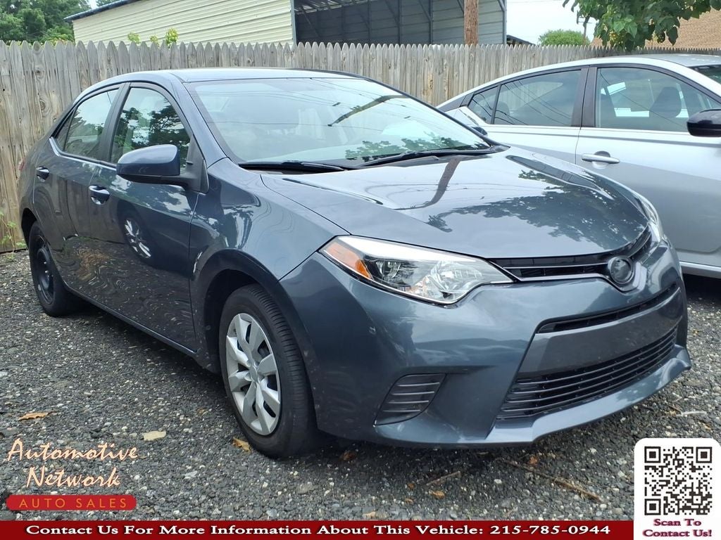 2016 Toyota Corolla LE
