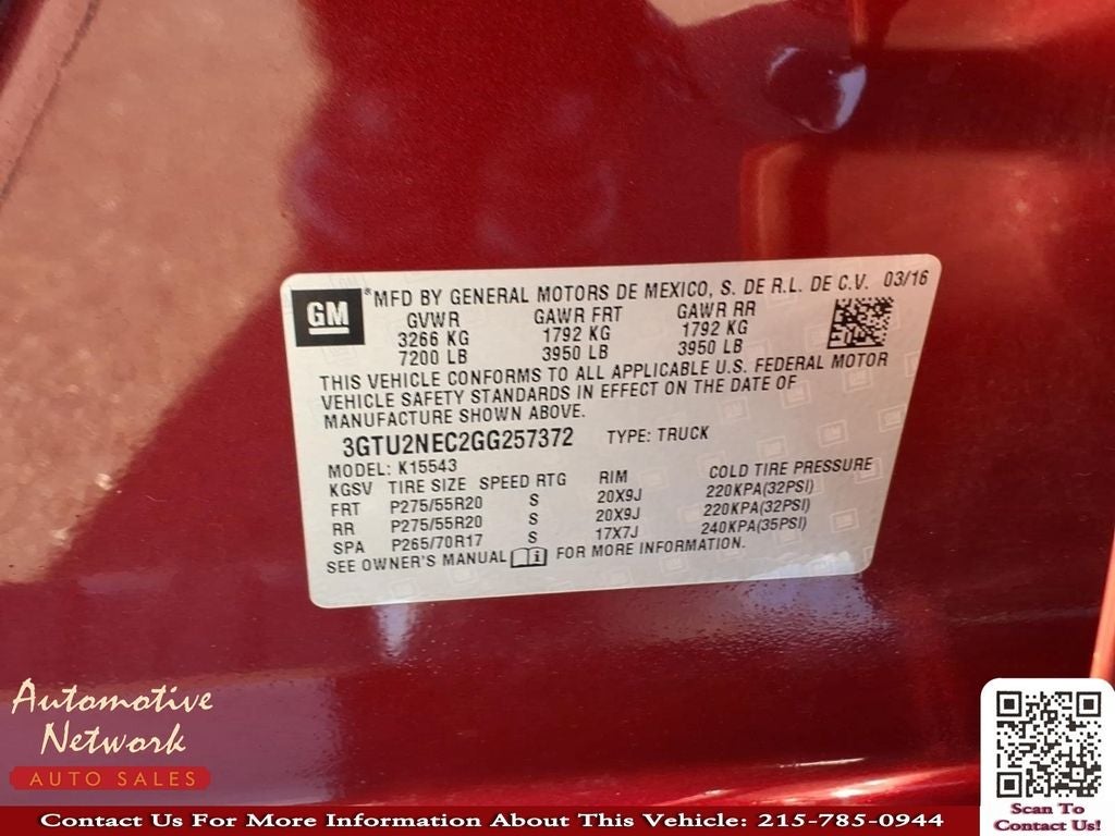 2016 GMC Sierra 1500 SLT