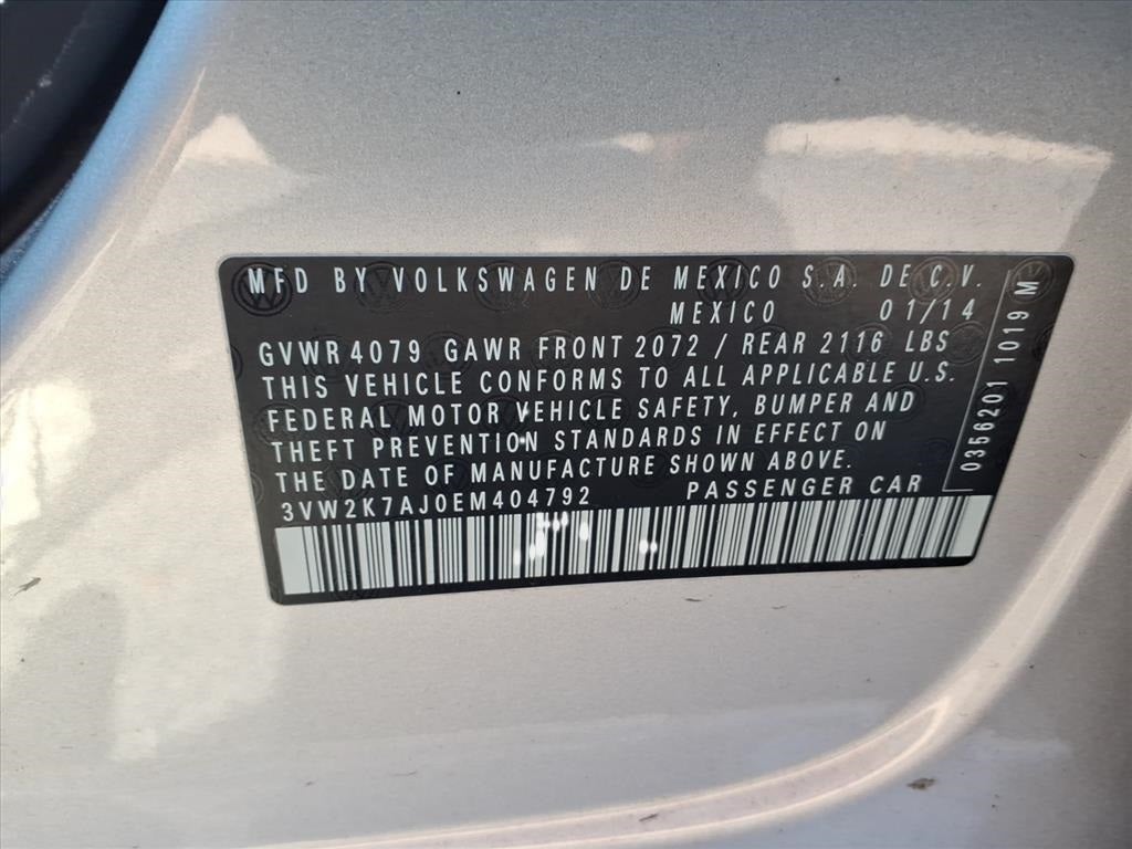 2014 Volkswagen Jetta 2.0L S