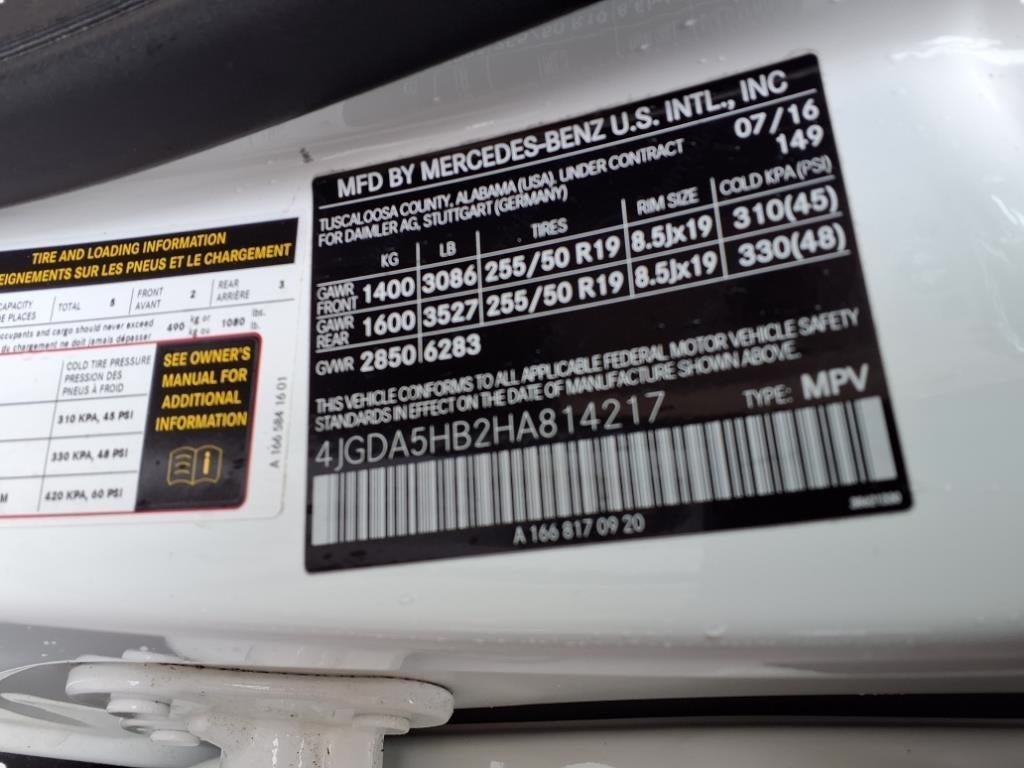 2017 Mercedes-Benz GLE GLE 350 4MATIC®