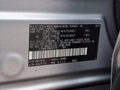 2022 Toyota RAV4 Hybrid XLE