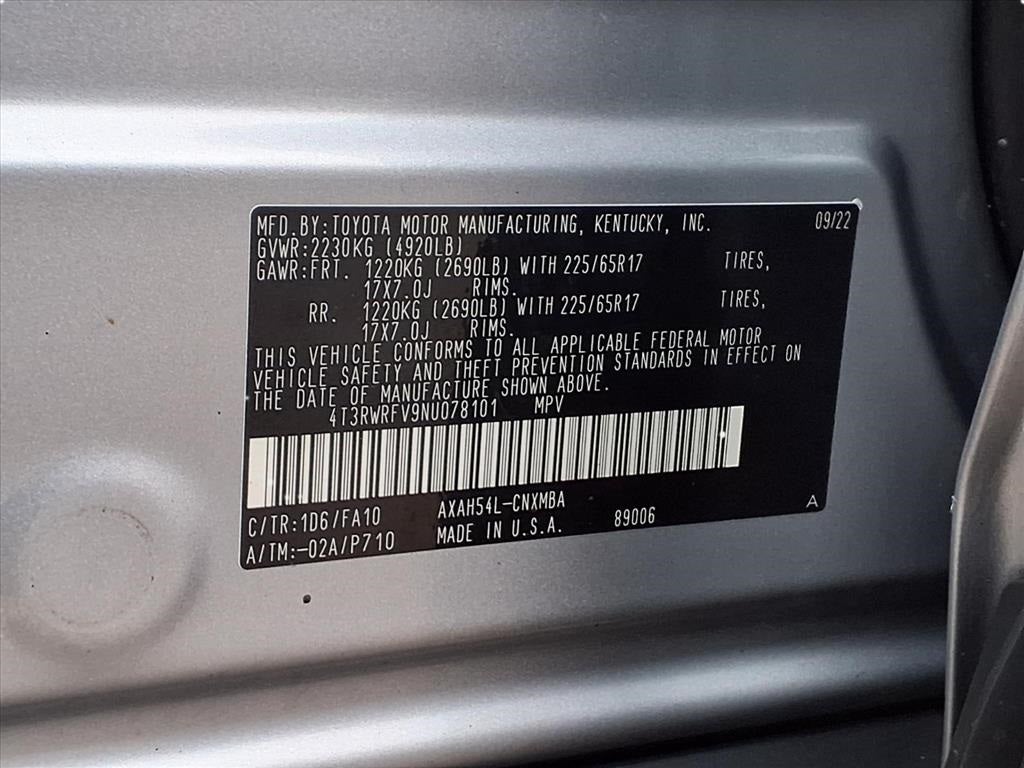 2022 Toyota RAV4 Hybrid XLE