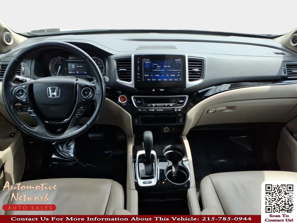 2017 Honda Ridgeline RTL-E