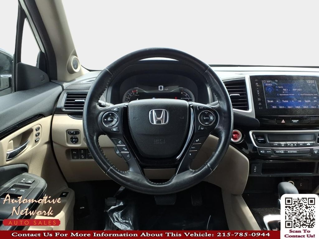 2017 Honda Ridgeline RTL-E