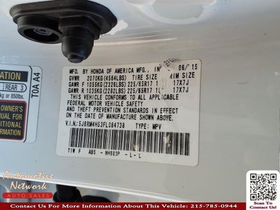 2015 Honda CR-V EX