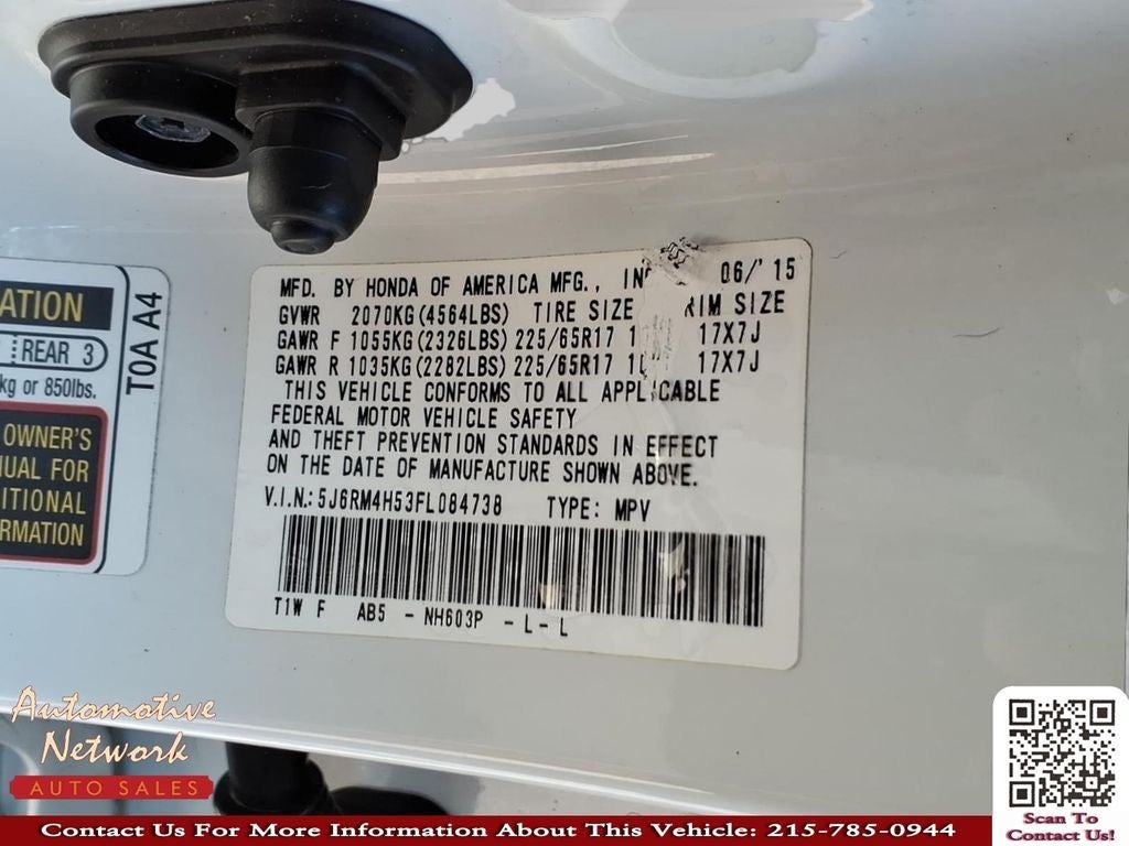 2015 Honda CR-V EX
