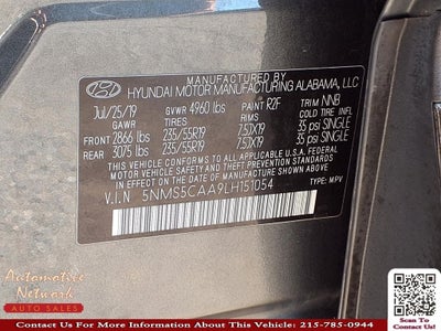 2020 Hyundai Santa Fe Limited