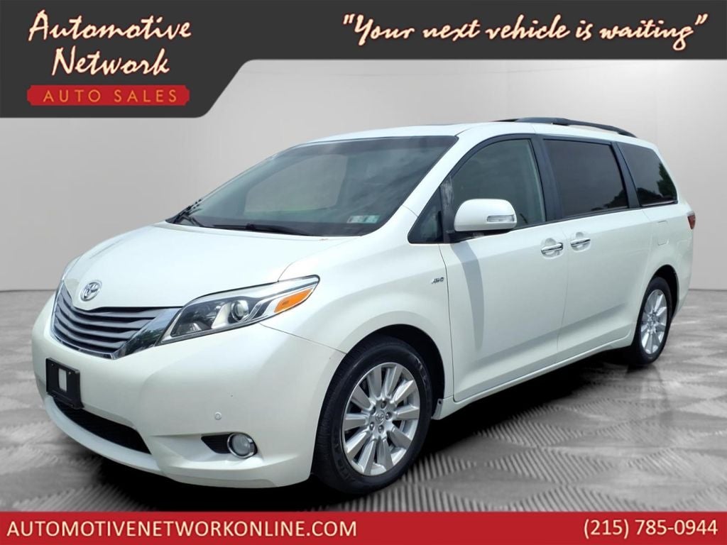 2017 Toyota Sienna Limited Premium 7 Passenger