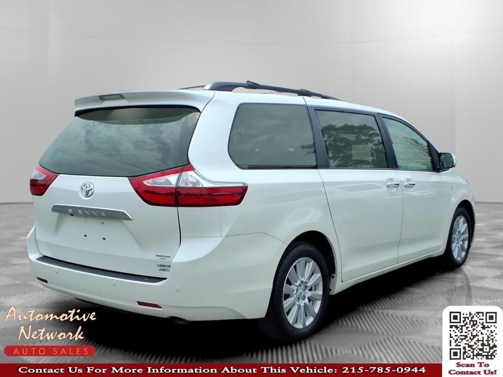 2017 Toyota Sienna Limited Premium 7 Passenger