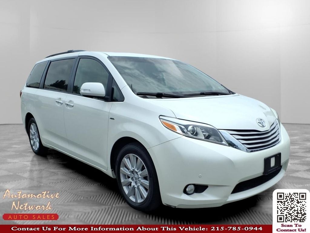 2017 Toyota Sienna Limited Premium 7 Passenger