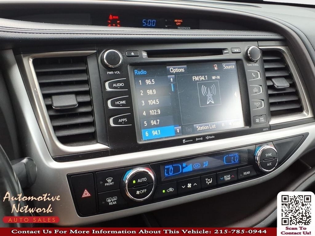 2017 Toyota Highlander XLE