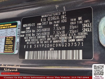 2022 Kia Telluride LX