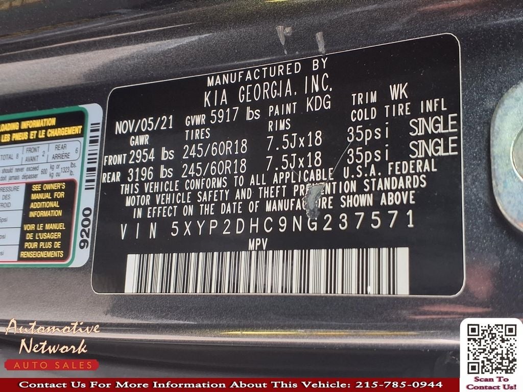 2022 Kia Telluride LX