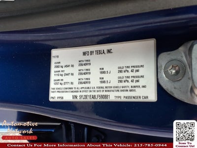 2020 Tesla Model 3 Base