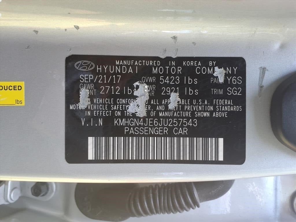 2018 Genesis G80 3.8