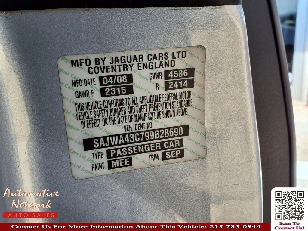 2009 Jaguar XK XKR Base