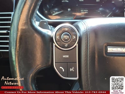 2016 Land Rover Range Rover 3.0L V6 Supercharged HSE