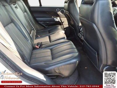 2016 Land Rover Range Rover 3.0L V6 Supercharged HSE