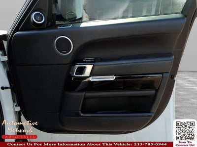 2016 Land Rover Range Rover 3.0L V6 Supercharged HSE