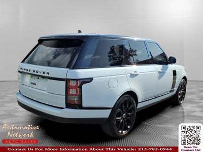 2016 Land Rover Range Rover 3.0L V6 Supercharged HSE