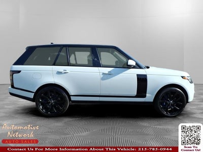 2016 Land Rover Range Rover 3.0L V6 Supercharged HSE