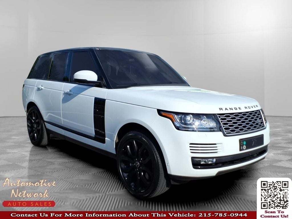 2016 Land Rover Range Rover 3.0L V6 Supercharged HSE