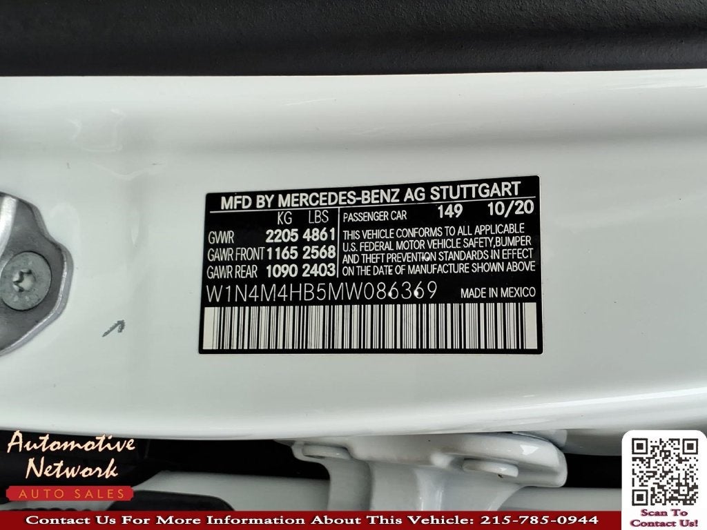 2021 Mercedes-Benz GLB GLB 250 4MATIC®