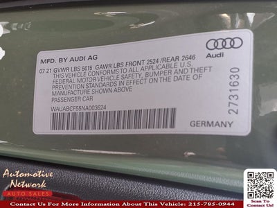 2022 Audi A5 Sportback Premium quattro