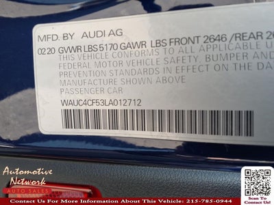 2020 Audi S5 Sportback Premium Plus quattro