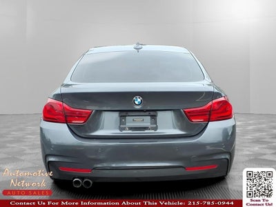 2018 BMW 4 Series 430i xDrive Gran Coupe
