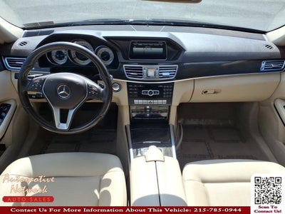 2014 Mercedes-Benz E-Class E 350 4MATIC®